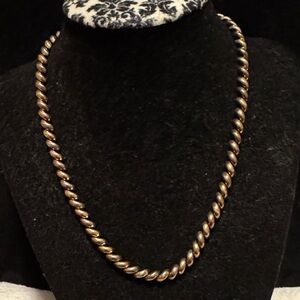 925 Sterling Silver Italy San Marco Chain Necklace